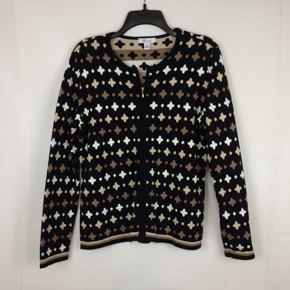 The Tog Shop Womens geometric Cardigan Sweater, S